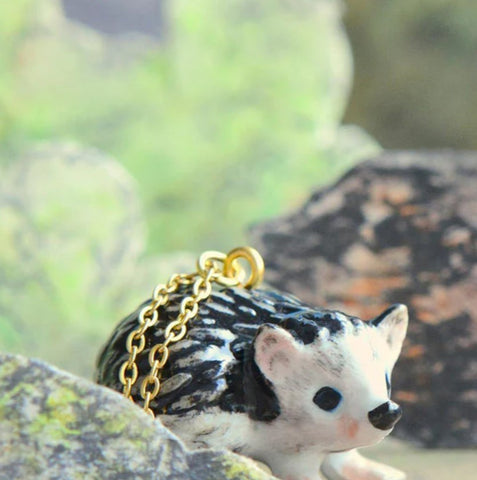 Hedgehog Necklace