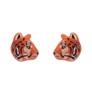 The Tranquil Tiger Earrings
