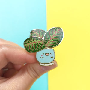 (WAREHOUSE SALE) Prayer Plant Hard Enamel Pin