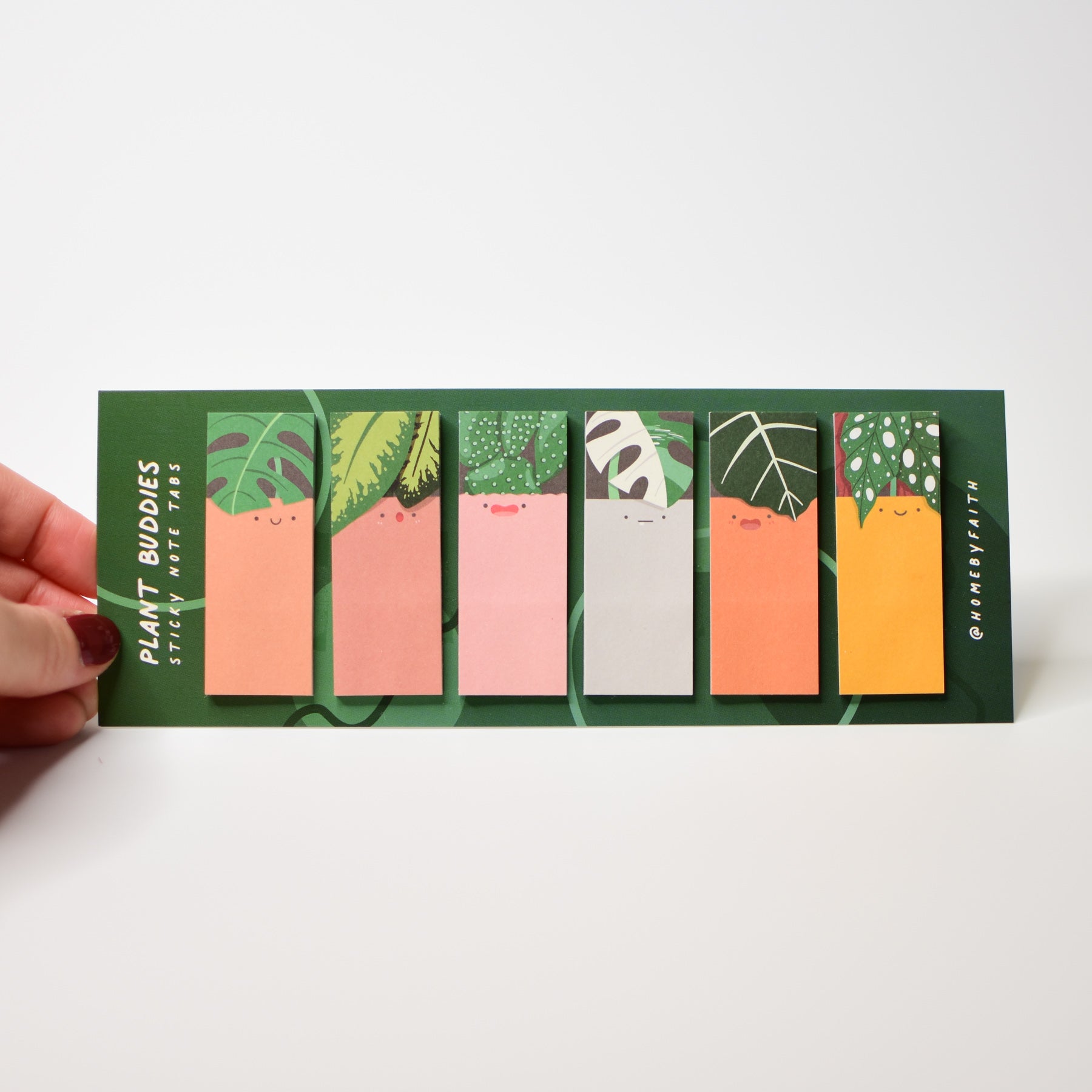 Plant Buddies Sticky Note Tabs