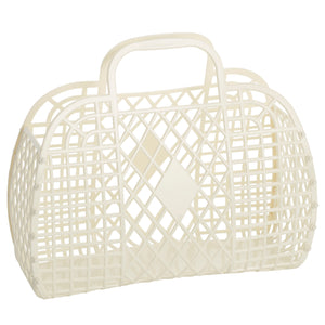 (WAREHOUSE SALE ) Retro Basket - Large
