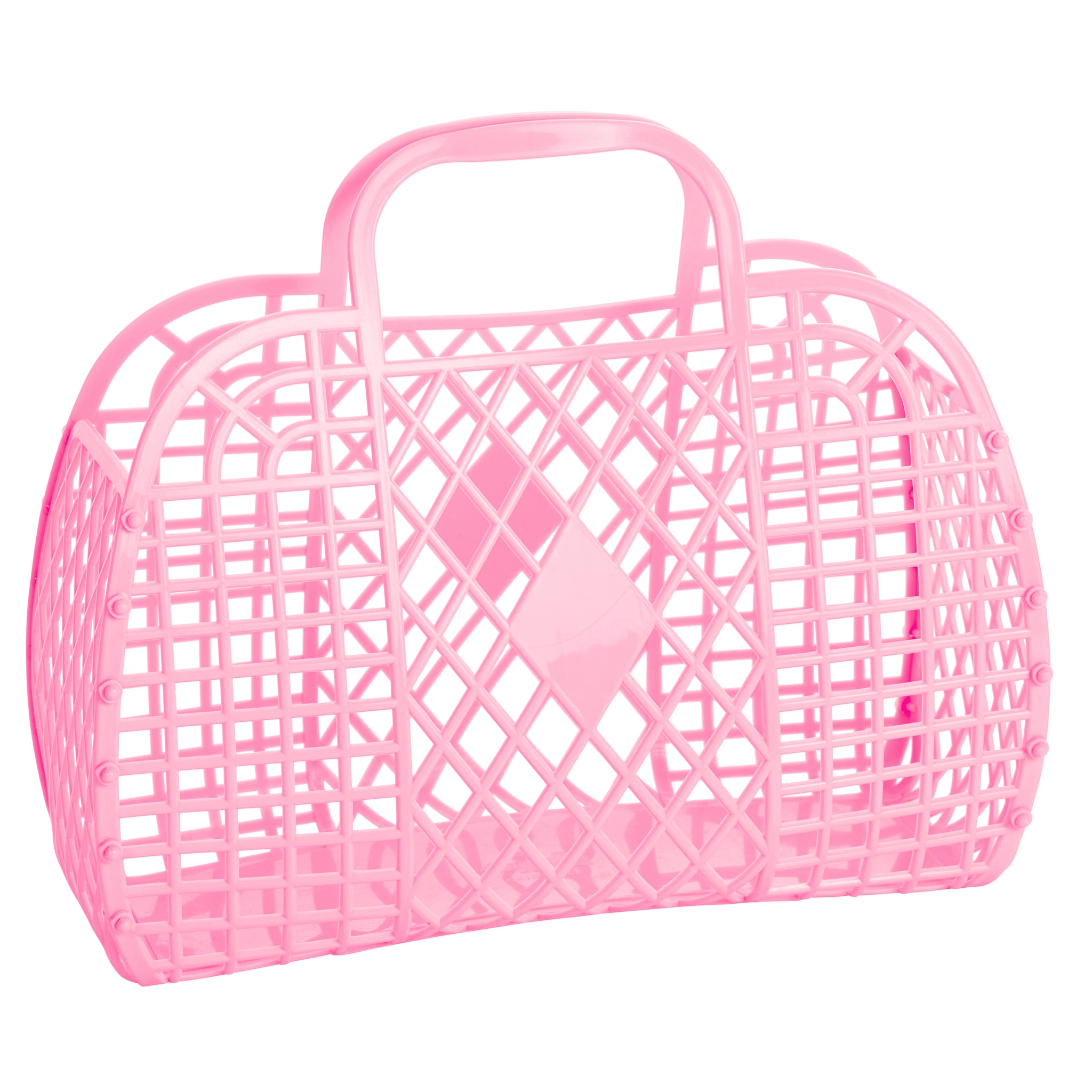 (WAREHOUSE SALE ) Retro Basket - Large