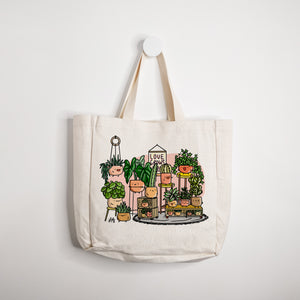 (SECONDS SALE) Love Grows Here Tote Bag