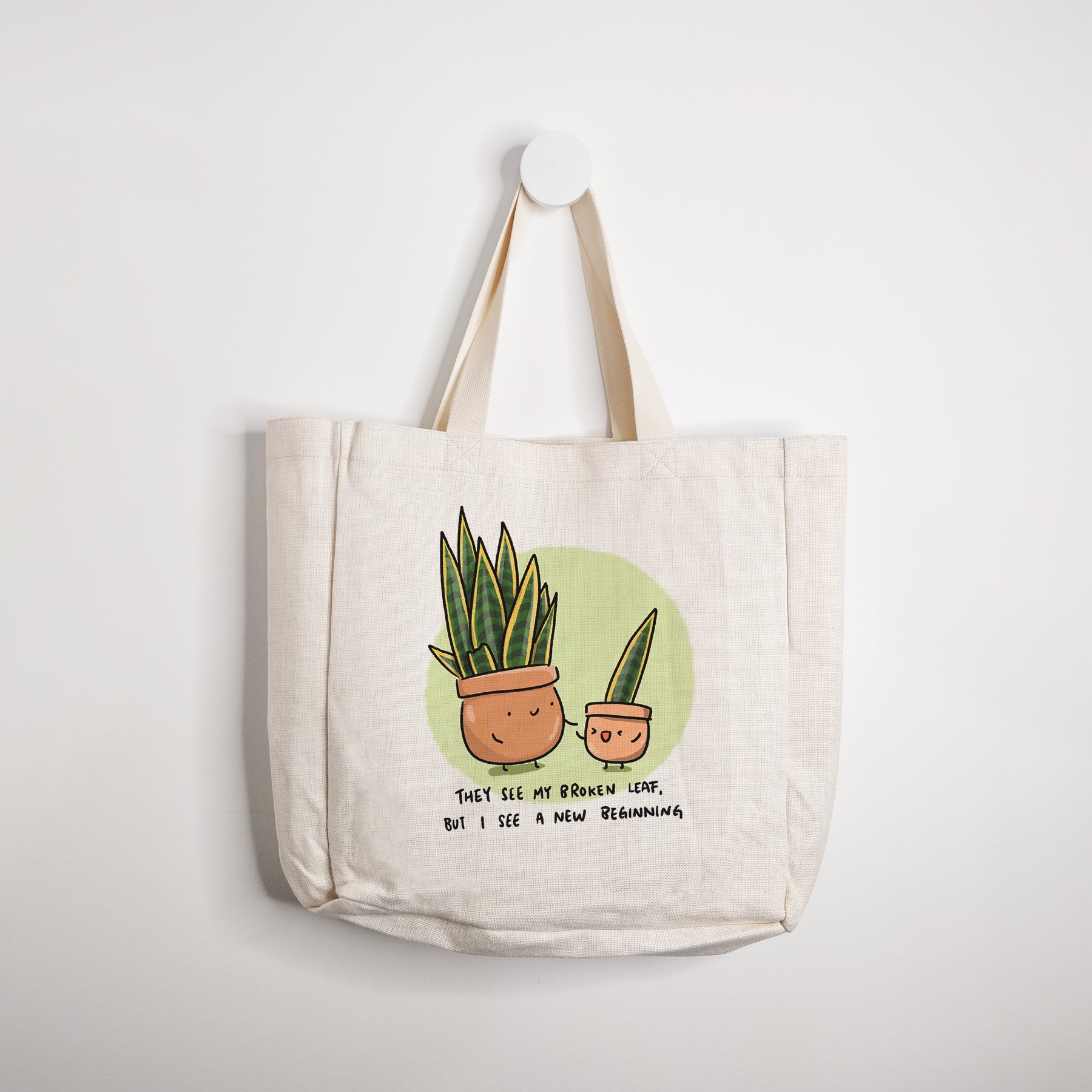 (SECONDS SALE) New Beginning Tote Bag