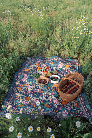 Emerald Forest Picnic Rug