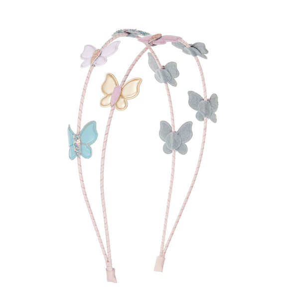 Woodland Butterfly Double Alice Band