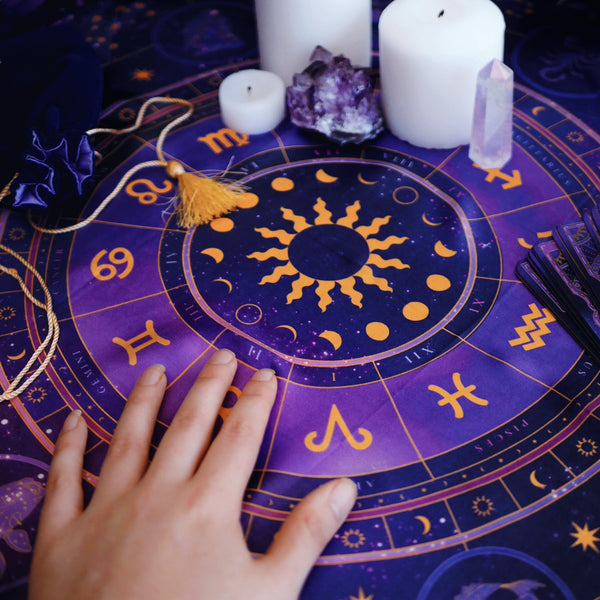 Zodiac Tarot Altar Scarf