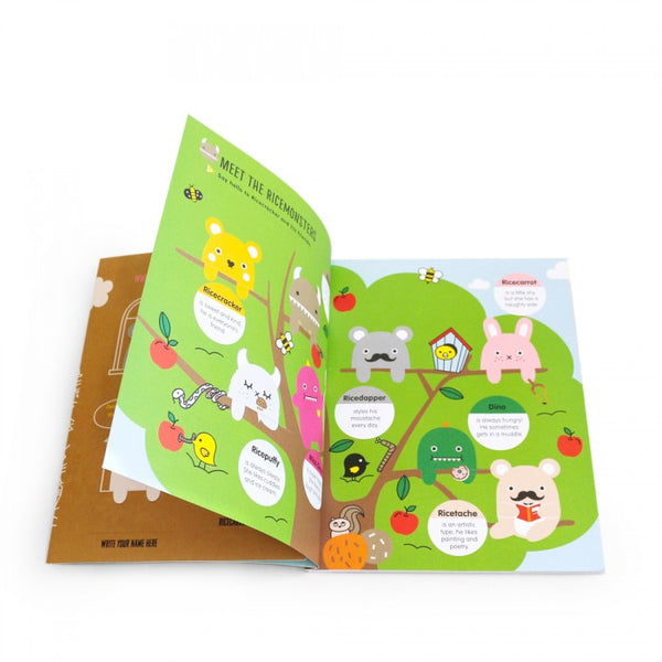 (SECONDS SALE) A Day in Ricetown: A Ricemonster Activity Book