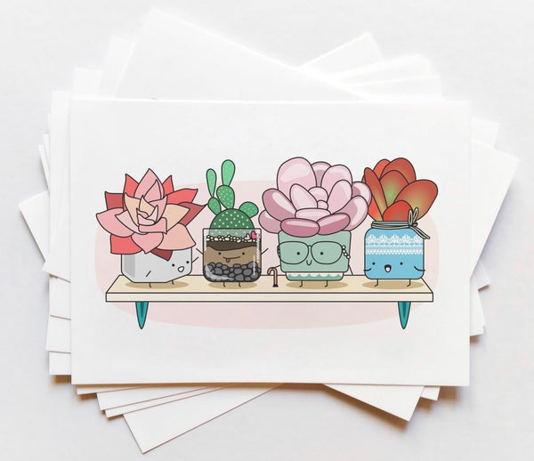 The Plant Buddies Postcard (Set / Individual)