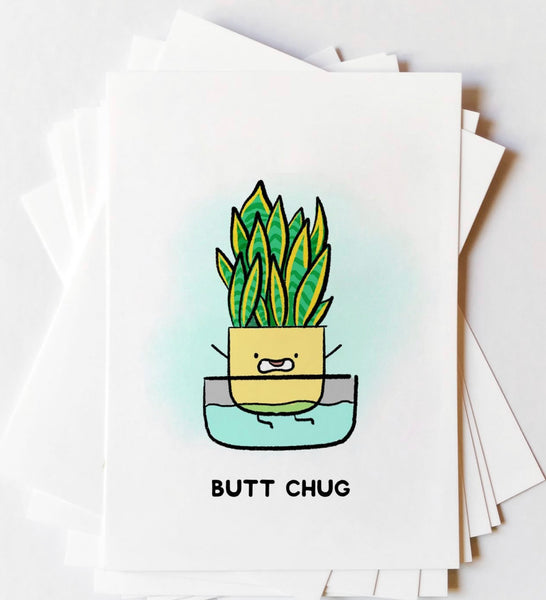 Plant Doodles Postcard (Set / Individual)