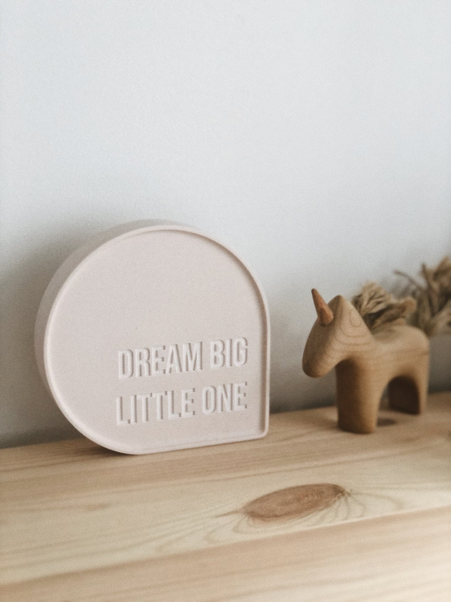 (Seconds Sale) Bubble Quote - Dream Big Little One