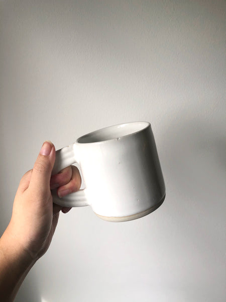 (SECONDS SALE) Rainbow Connection Cup in White