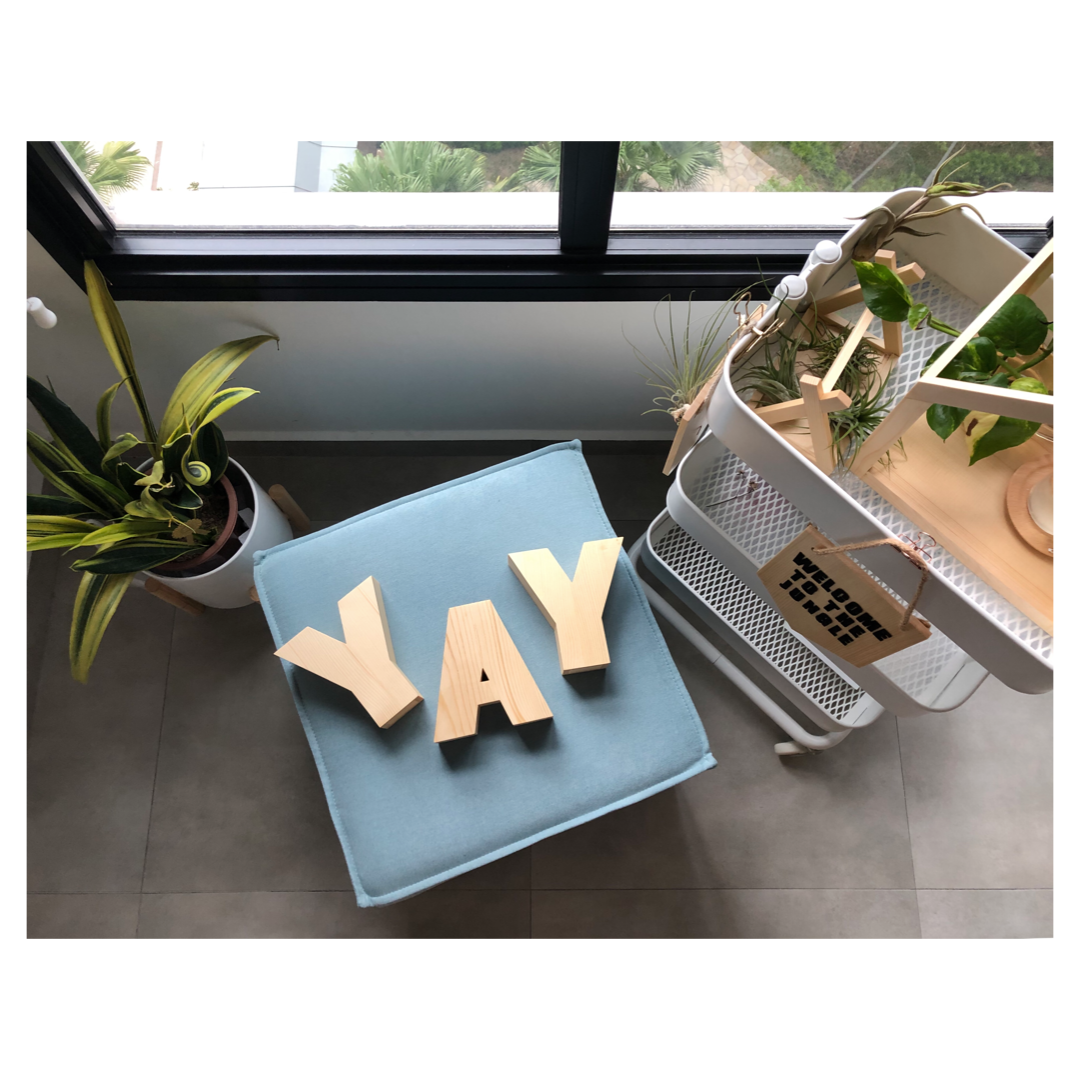 (SECONDS SALE) YAY Wooden Vases