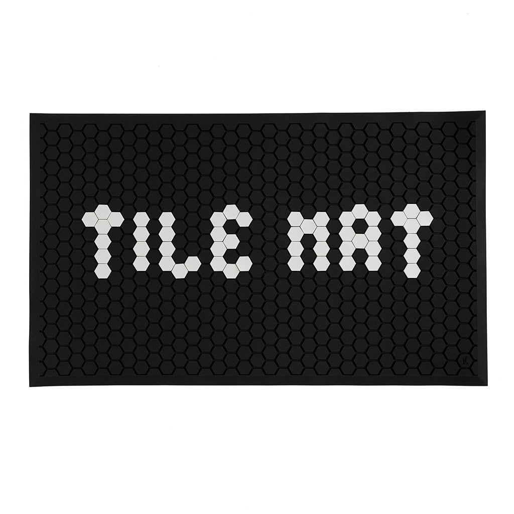 Letterfolk Tile Mat (Black)