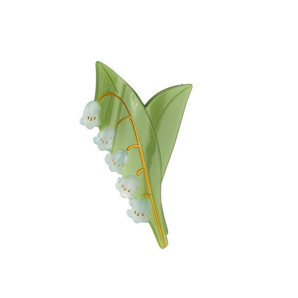 Lily of the Valley Hair Claw