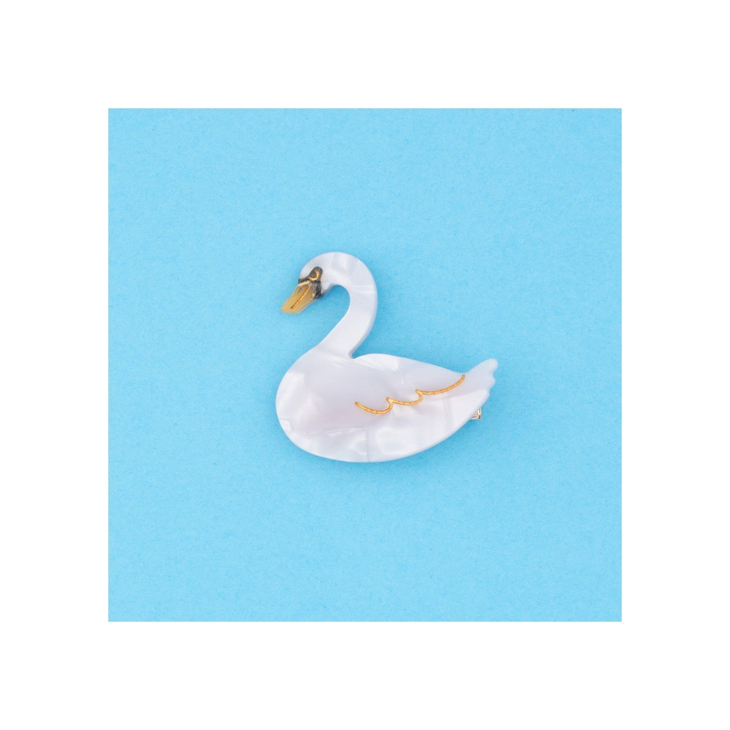 Swan Hair Clip